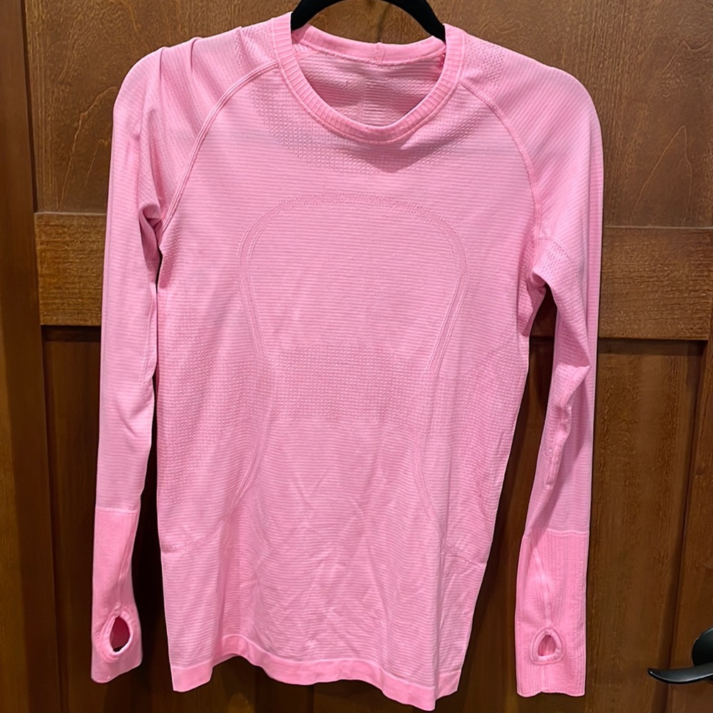 COPY - Pink Run Swiftly pink long sleeve shirt